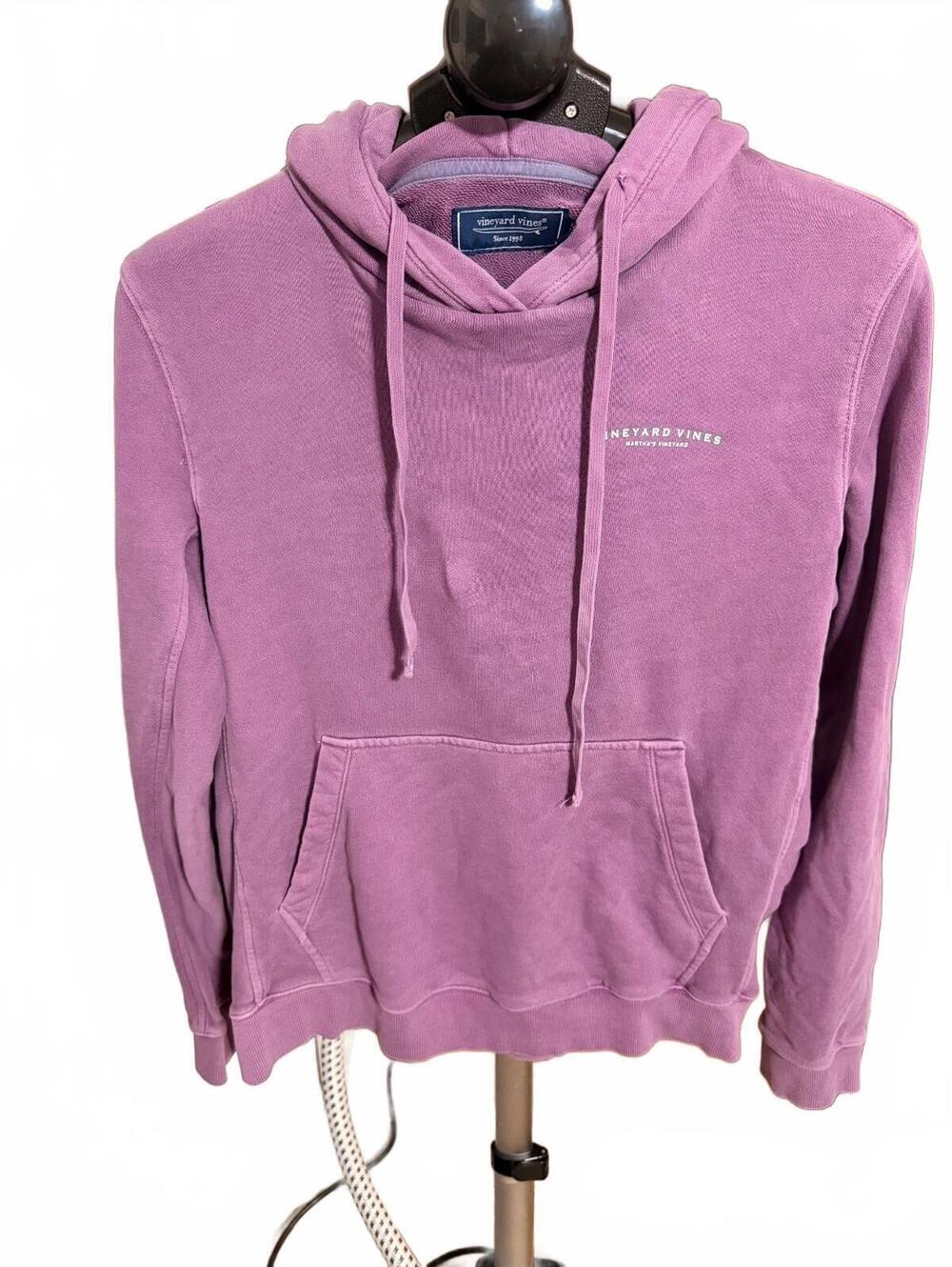 Vineyard Vines Men's Hoodie Medium Purple Pullover Sweatshir